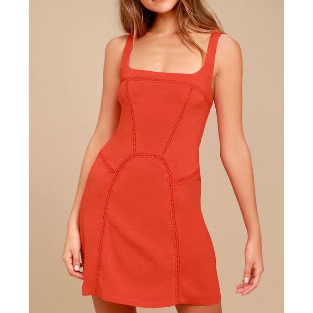 Free People fit and flare dress
